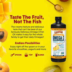 Barlean's Omega-3 with vitamin D3 adds simple daily support
