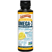 Barolean's Omega-3 Lemon Creme bottle on countertop for daily wellness