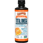Barlean's Total Omega 3 6 9 bottle with orange creme flavor for smooth omega intake.