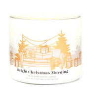Bath & Body Works White Barn 3-Wick Candle with Essential Oils brightens living spaces with a festive aroma