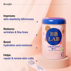 BB LAB Collagen S Plus low-molecular collagen 1000Da for potentially faster absorption.