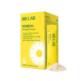 BB LAB Pineapple Enzyme bottle pour illustrating on-the-go digestion support