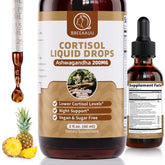 BBEEAAUU cortisol supplements night use bottle ready for restful evenings and clearer mornings.