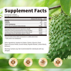 BBEEAAUU kelp-enriched capsules label highlighting mineral-rich formula
