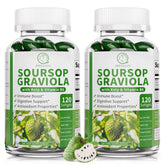 BBEEAAUU soursop graviola capsules bottle for vegan gluten-free daily support