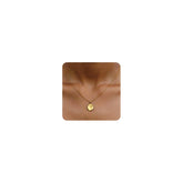 BBPM worry stone necklace pendant: smooth surface for mindful rubbing.
