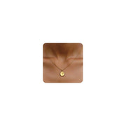 BBPM worry stone necklace pendant: smooth surface for mindful rubbing.