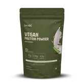 BE ODD Vegan Protein Powder unflavored bottle, ideal for dairy-free shakes
