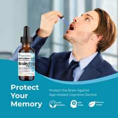 Be-OnGuard amber liquid close-up emphasizes quality and purity