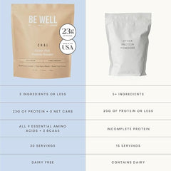 Be Well by Kelly LeVeque chai protein serving cup ready-to-mix convenience