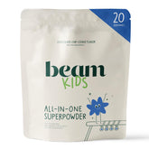 Beam Kids All-in-One bottle front showing nutrition for daily growth.