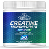 Bear Grips pure creatine monohydrate powder jar for clean, potent gains.