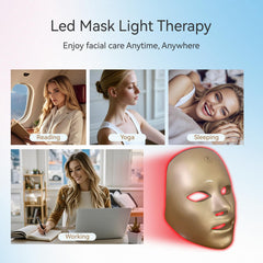 One-touch control on BeaRay mask keeps treatment simple and convenient