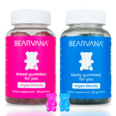 BEARVANA Top Support bottle front view with berry gummies for daily wellness.
