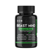 Beast Mind Focus bottle pour enables easy dosing for on-the-go concentration.