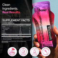 BeMe proteína líquida sabor manzana, ideal para entrenamientos y días activos.
