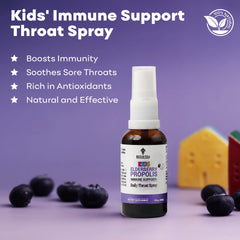 BEE & YOU Niños spray garganta, propóleo Anatolia y saúco, ingredientes clave.