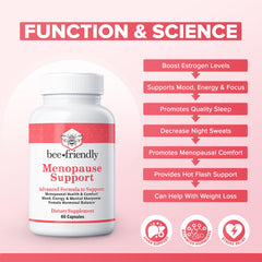 BeeFriendly KSM-66 Ashwagandha capsules closeup for stress resilience.