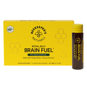 Beekeeper's Naturals B.LXR Brain Fuel bottle for focused study sessions.
