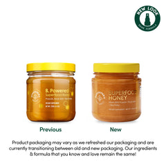 Beekeeper's Naturals Superfood Honey spoonful ready for pre-workout boost