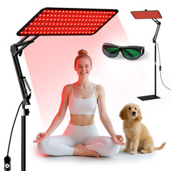 BEICHEN luz de terapia roja con panel grande para rostro y cuerpo.