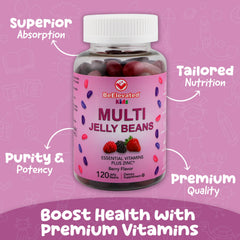 BeElevated kids chewable vitamins berry gummies for a kid-friendly daily wellness routine