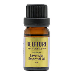 Belfiore Herbal Lavender Oil bottle for diffusion and calm ambiance.