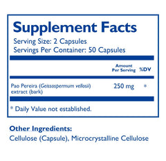 Beljanski Pao V capsules close-up for an easy daily routine.