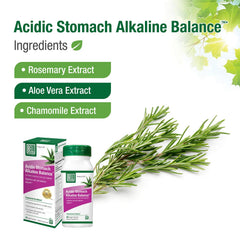 Bell Acidic Stomach Alkaline Balance bottle on table ready for daily wellness routine.