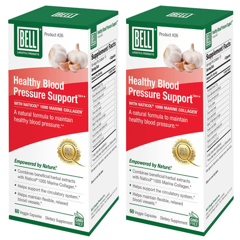 Bell Blood Pressure Formulation bottle front for easy daily wellness support.