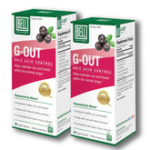 Bell G-Out Uric Acid Cleanse bottle front, supports healthy uric acid balance
