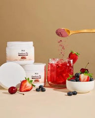 Bella All Natural Ganoderma packaging label highlighting natural sourcing