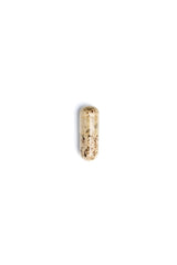 Bella All Natural Moringa Capsules pouring into a spoon for easy intake