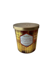Bellevue Luxury Candles 12 oz jar with Cinnamon Pumpkin Chai aroma warmly fills the room