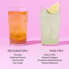 Belli Welli 4-in-1 packet shows collagen, probiotics, electrolytes for hydration and skin benefits.