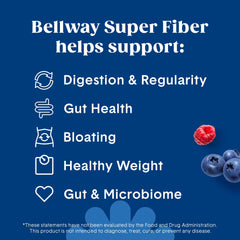 Bellway Super Fiber Powder dissolving in a glass demonstrates quick mixing with no clumps.