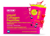 BeMe Liquid Collagen bottle pours for easy daily dosing in beauty routine