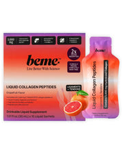 BeMe Tendon supplements bottle for convenient daily use and connective tissue support.