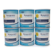 Beneprotein unflavored whey powder canister for easy protein boost.