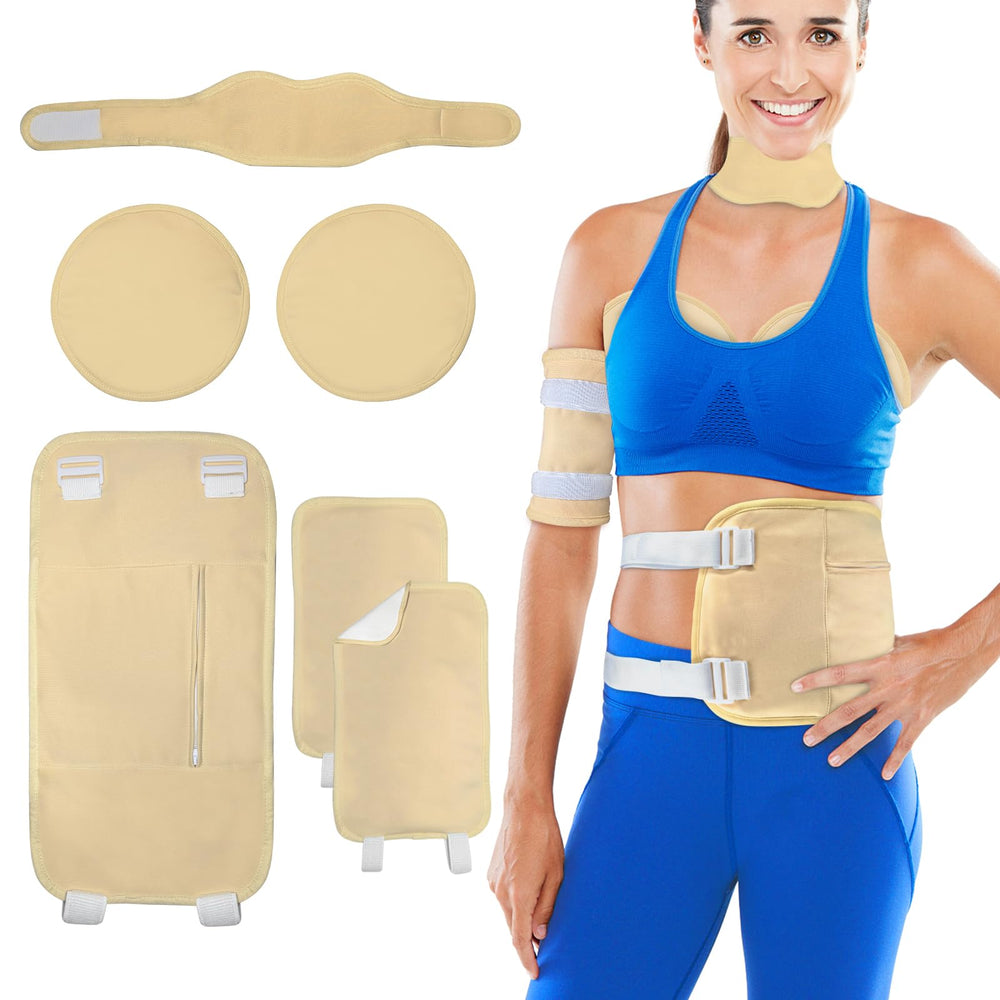 Beofinest castor oil pack waist: snug wear for enhanced absorption.