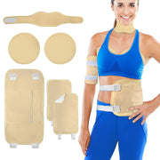 Beofinest castor oil pack waist: snug wear for enhanced absorption.