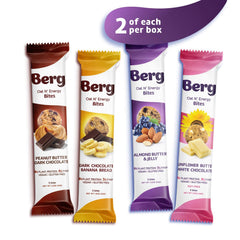 Berg Bites plant based protein snack closeup with protein visible