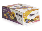 Berg Bites variety pack packshot for on the go snacking