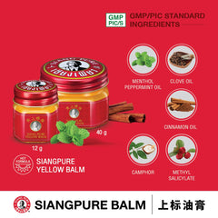Bertram Siang Pure Yellow balm being applied in a massage scene