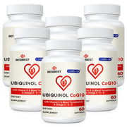 Besibest Ubiquinol 600mg softgel bottle for easy daily energy support
