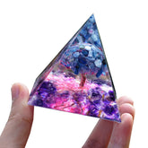 Besorgone Orgone Pyramid with positive energy focus for a calmer space