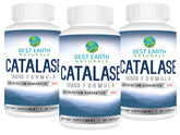 Best Earth Naturals Catalase 10000 bottle supports daily hair vitality with natural enzymes.
