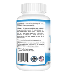 Ingredients blend image highlighting vitamins, kelp, iodine, and selenium.