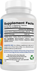 Transparent ingredients list with no artificial colors or preservatives.