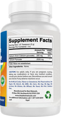 Best Naturals Calcium Pyruvate Powder ingredients and certifications.